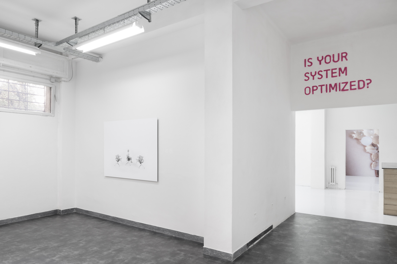 Pauline Batista_Is Your System Optimized_exhibition view @GALLLERIAPIU 2019-